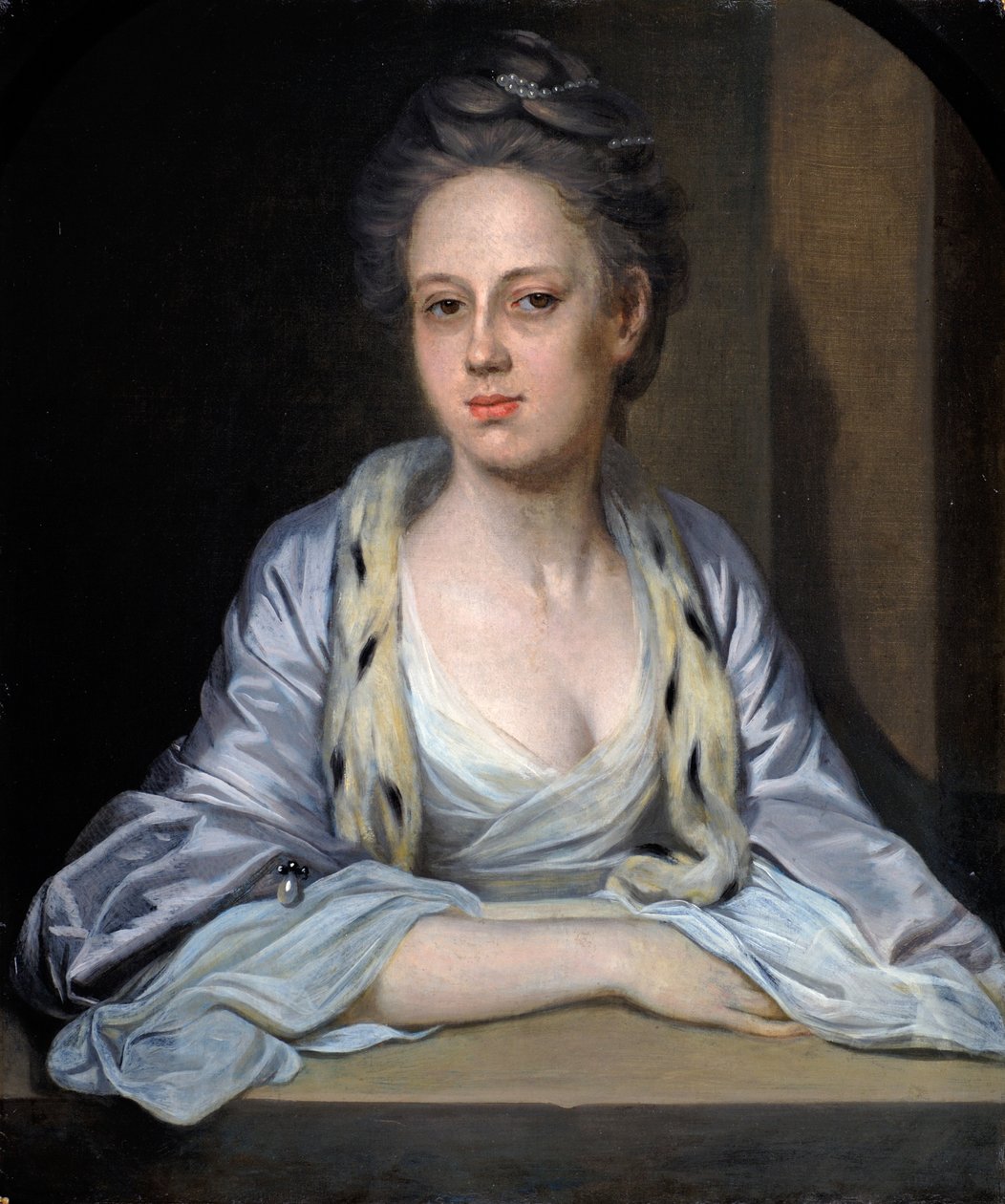 Frances Holburne nee Ball，1760 作者 雷诺兹的约书亚追随者