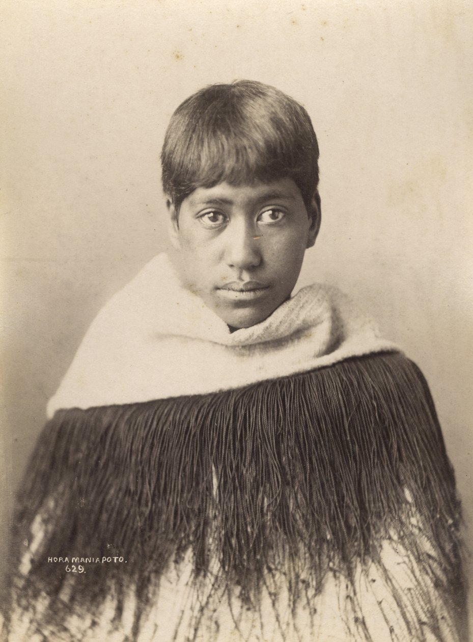 Hora Maniapoto，1890年（专辑打印） 作者 乔西亚·马丁