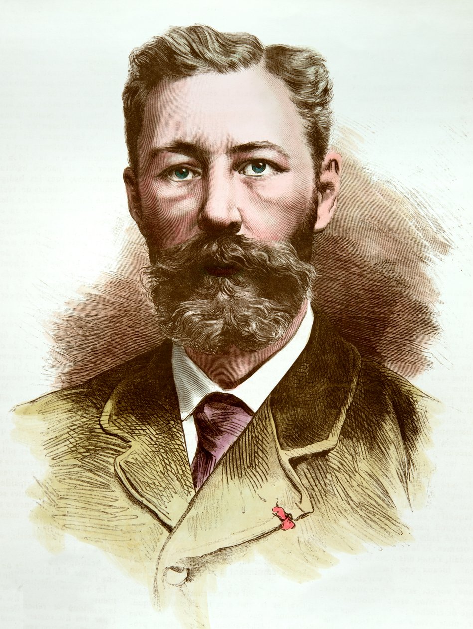 沃格子爵，20 世纪（雕刻） 作者 