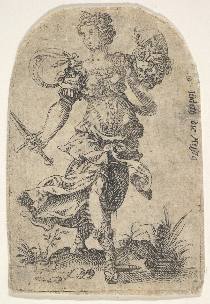 朱迪思（Judith），来自旧约的著名妇女，1568-96年。 作者 乔斯特·阿蒙