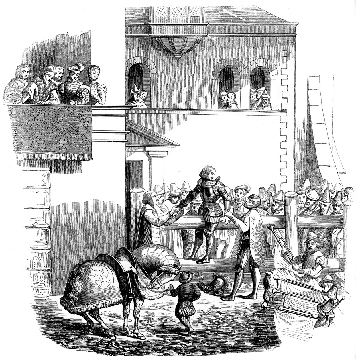 1565年至1849年，骑士的磨损。 作者 乔斯特·阿蒙