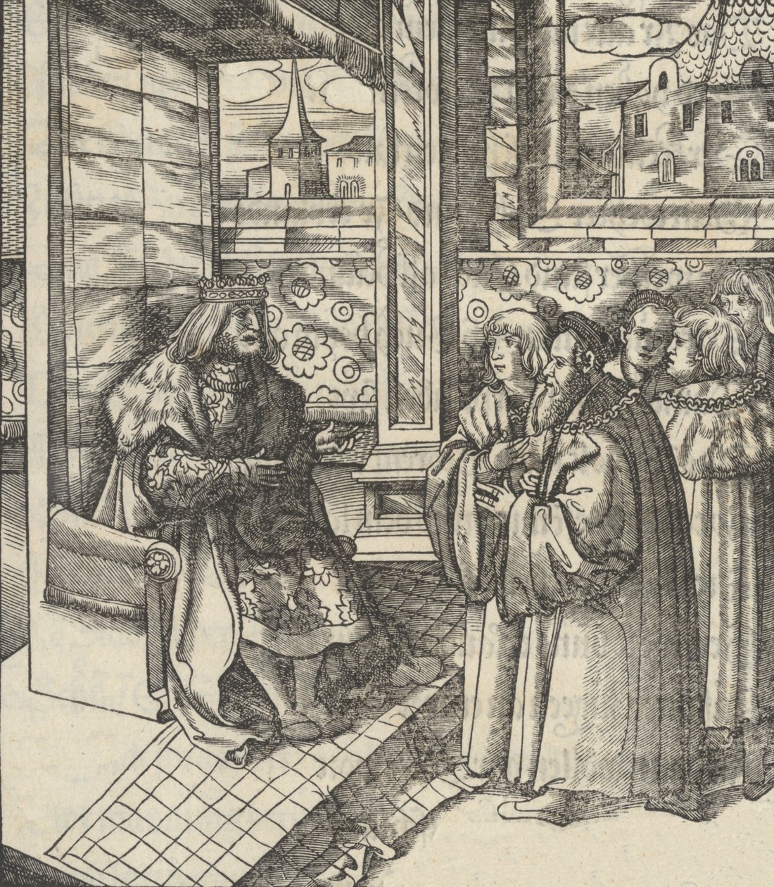 [Theuerdank].Die geverlicheiten und eines teils der geschichten des loblichen streitb..., 1519. 作者 约斯特·德·内格