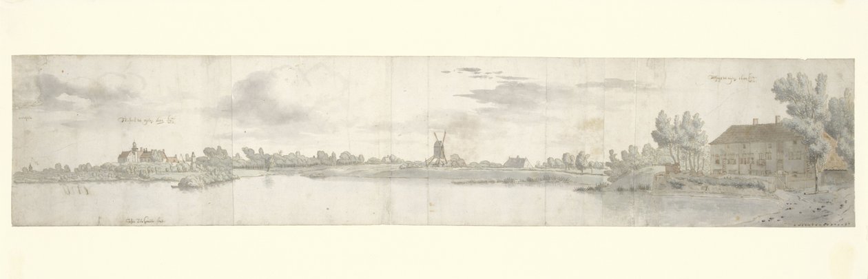 北布拉班特卡斯特尔奥伊（Kasteel Ooij）和收费站全景 作者 约书亚·德·格雷夫