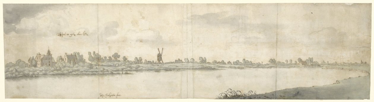 北布拉班特奈梅亨附近的 Kasteel Ooij 景观 作者 约书亚·德·格雷夫