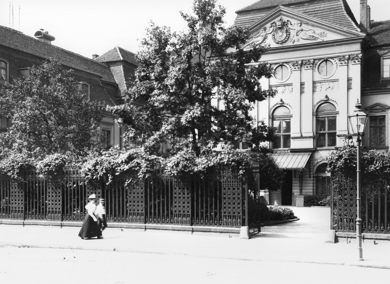 帝国总理府，Wilhelmstrasse，柏林，c.1910 作者 乔塞特