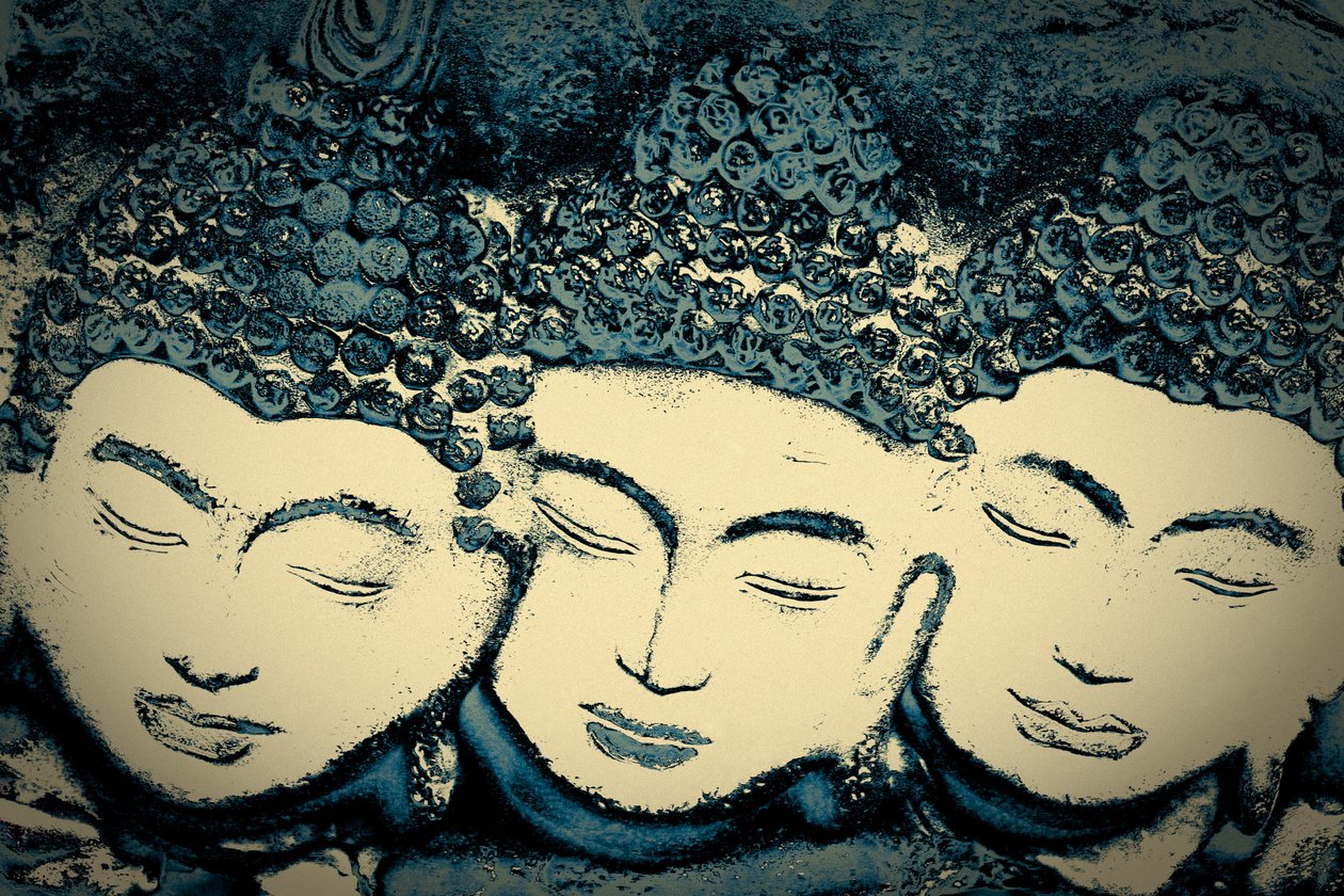 三个信徒》，2016 年（摄影） 作者 欢乐狮