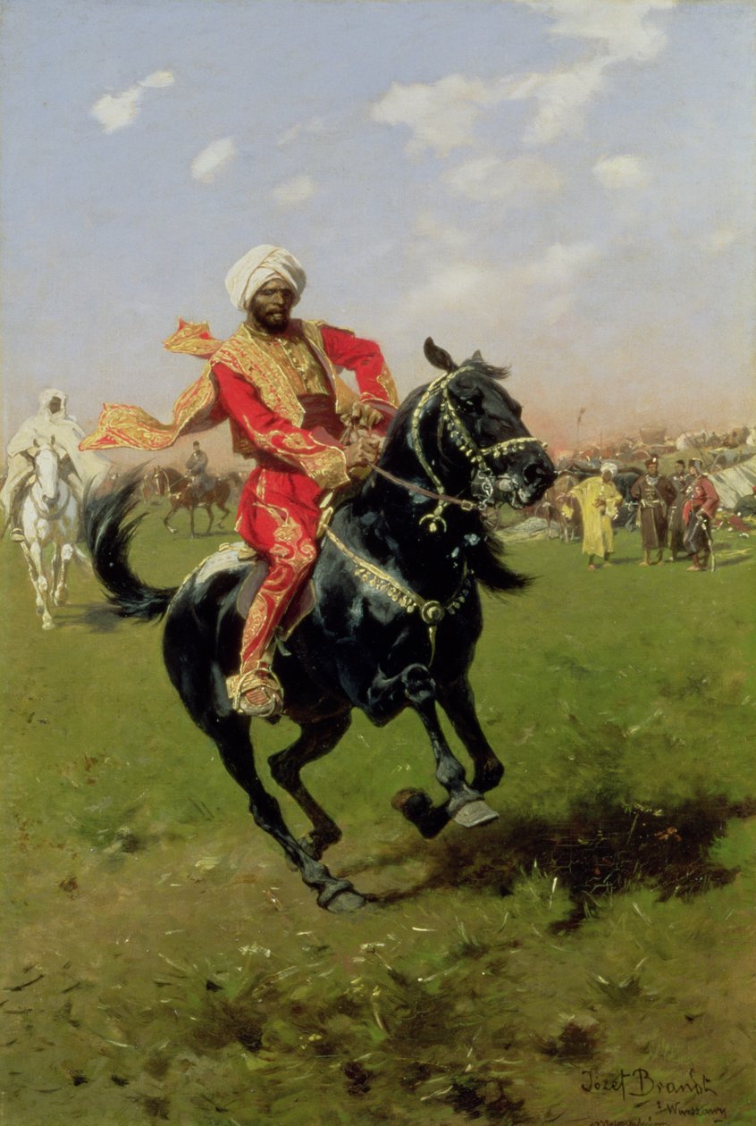 测试Mount，c.1900 作者 约瑟夫·布兰特（Jozef Brandt）