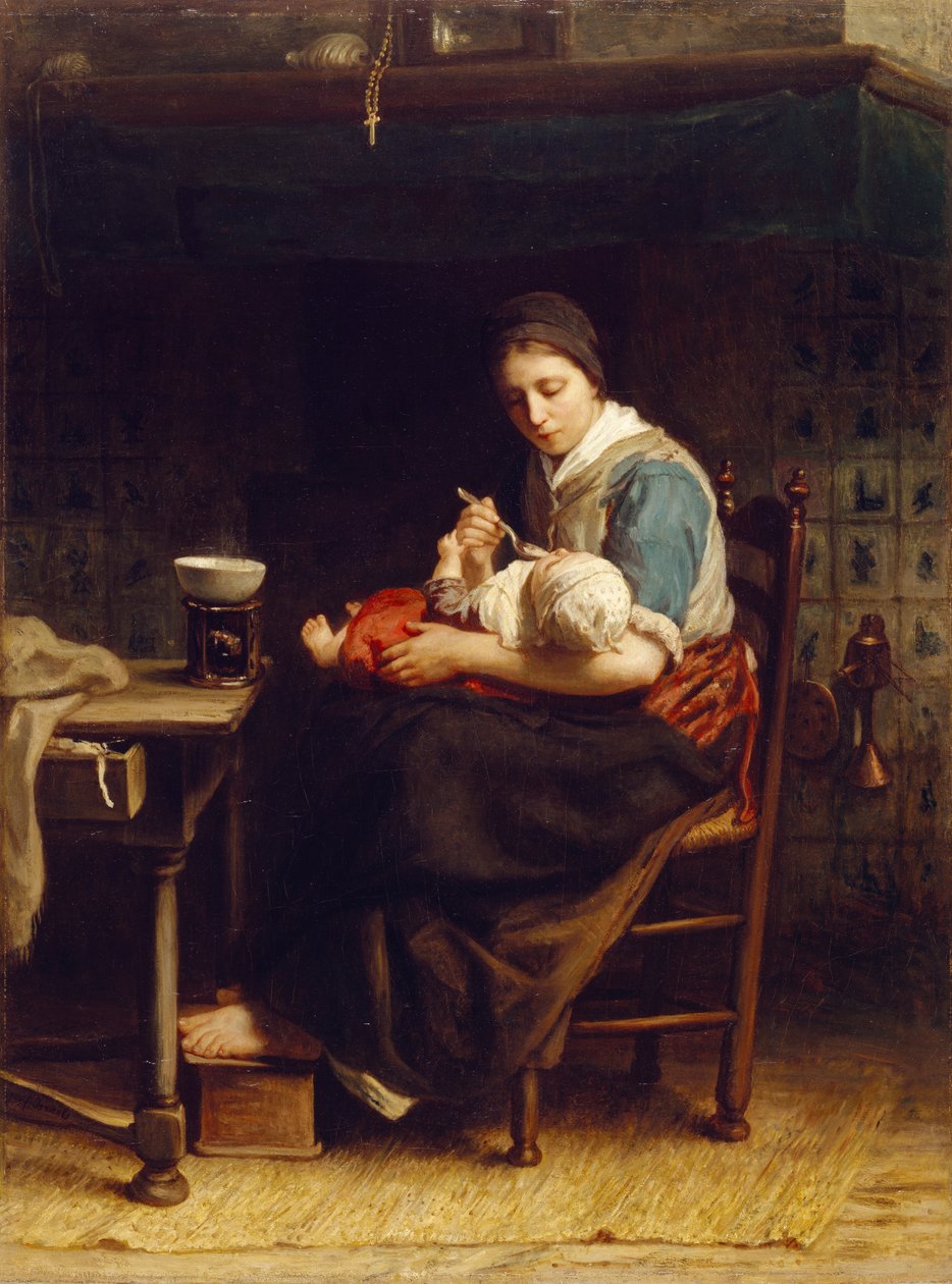 The Madonna，c.1867 作者 约瑟夫·以色列