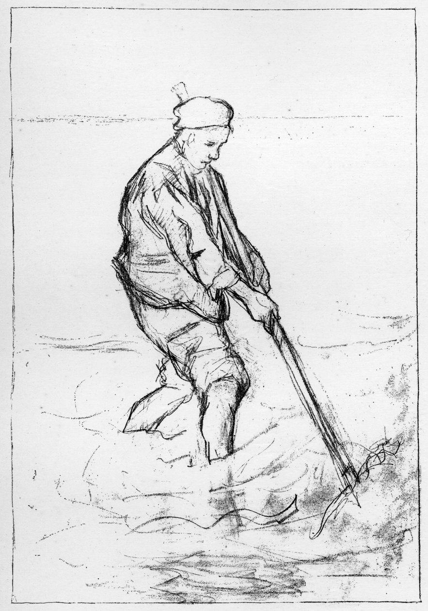 生命斗争，c1880-1882 作者 约瑟夫·以色列