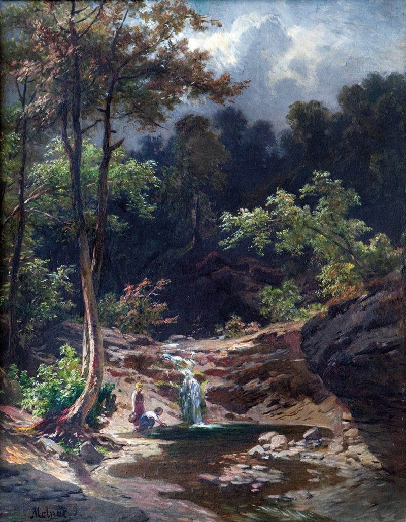 Erdei pataknEnglish：Forest Creekn 作者 约瑟夫·莫尔纳