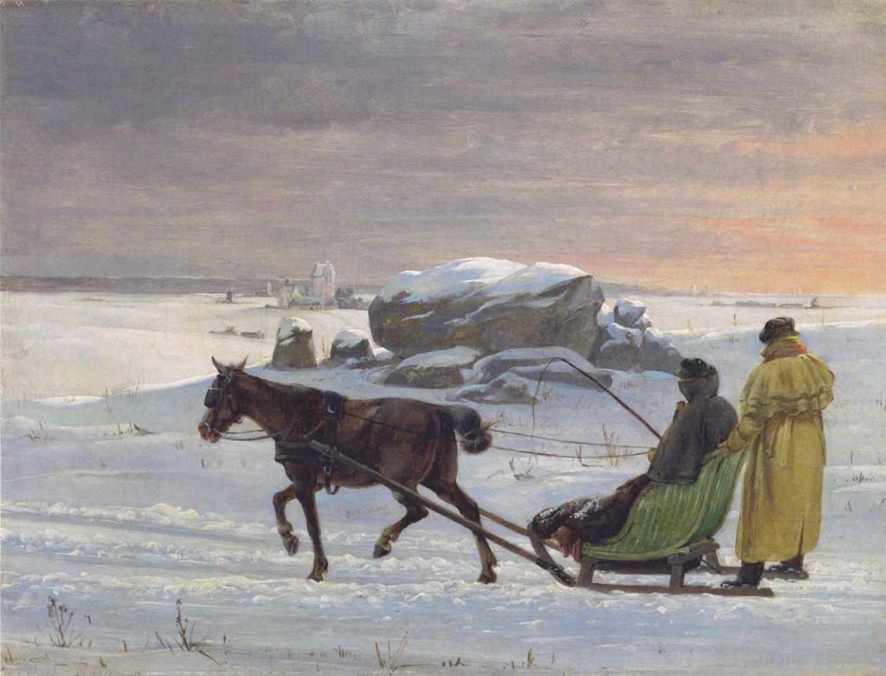 画家约根-勒德（Jørgen Roed）和康斯坦丁-汉森（Constantin Hansen）的回转之旅。 作者 约根·罗德