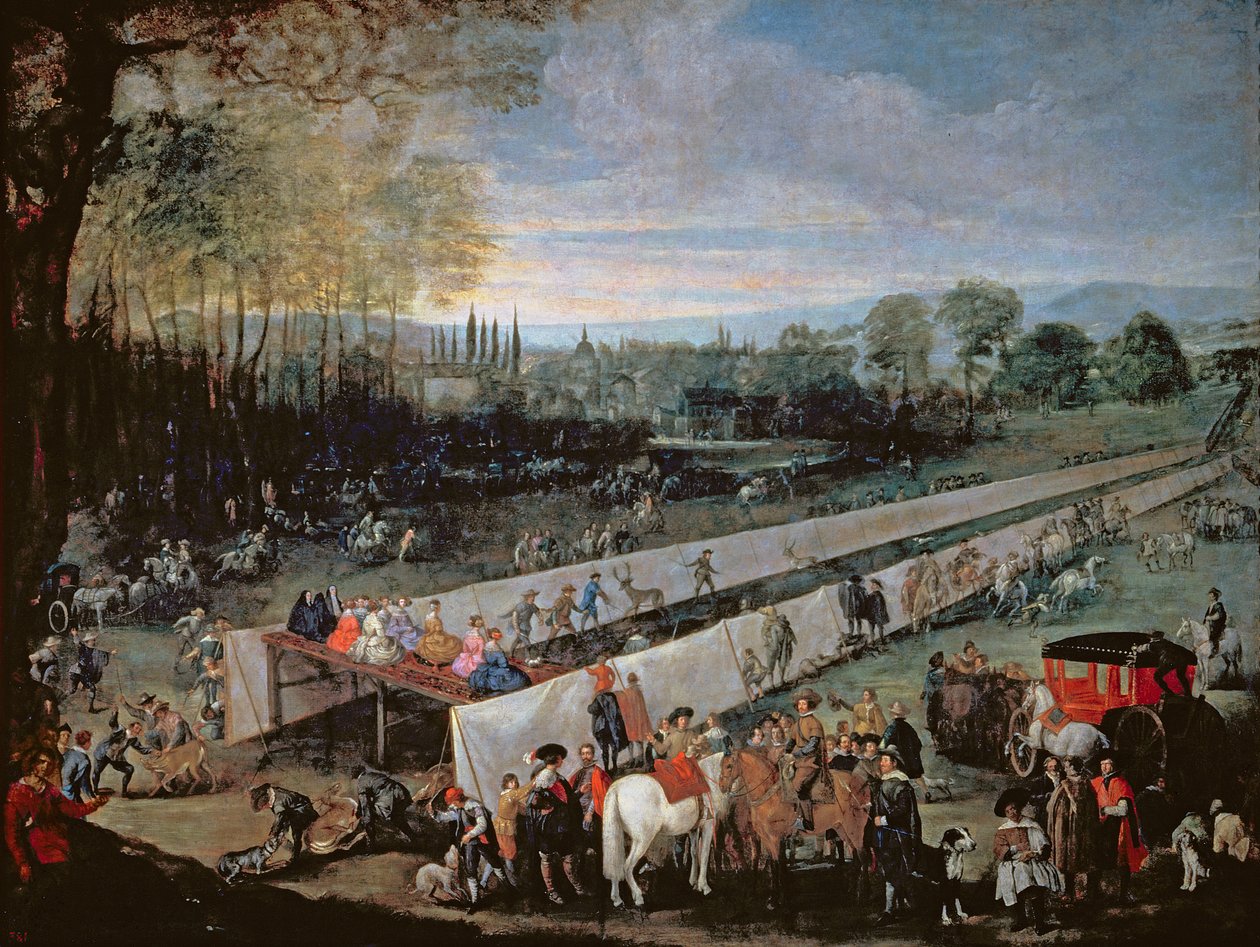 Caceria del Tabladillo，Aranjuez 作者 胡安·包蒂斯塔·马丁内斯·德尔马佐