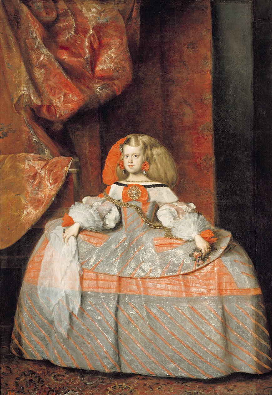 奥地利的Infanta Margarita，c.1665 作者 胡安·包蒂斯塔·马丁内斯·德尔马佐