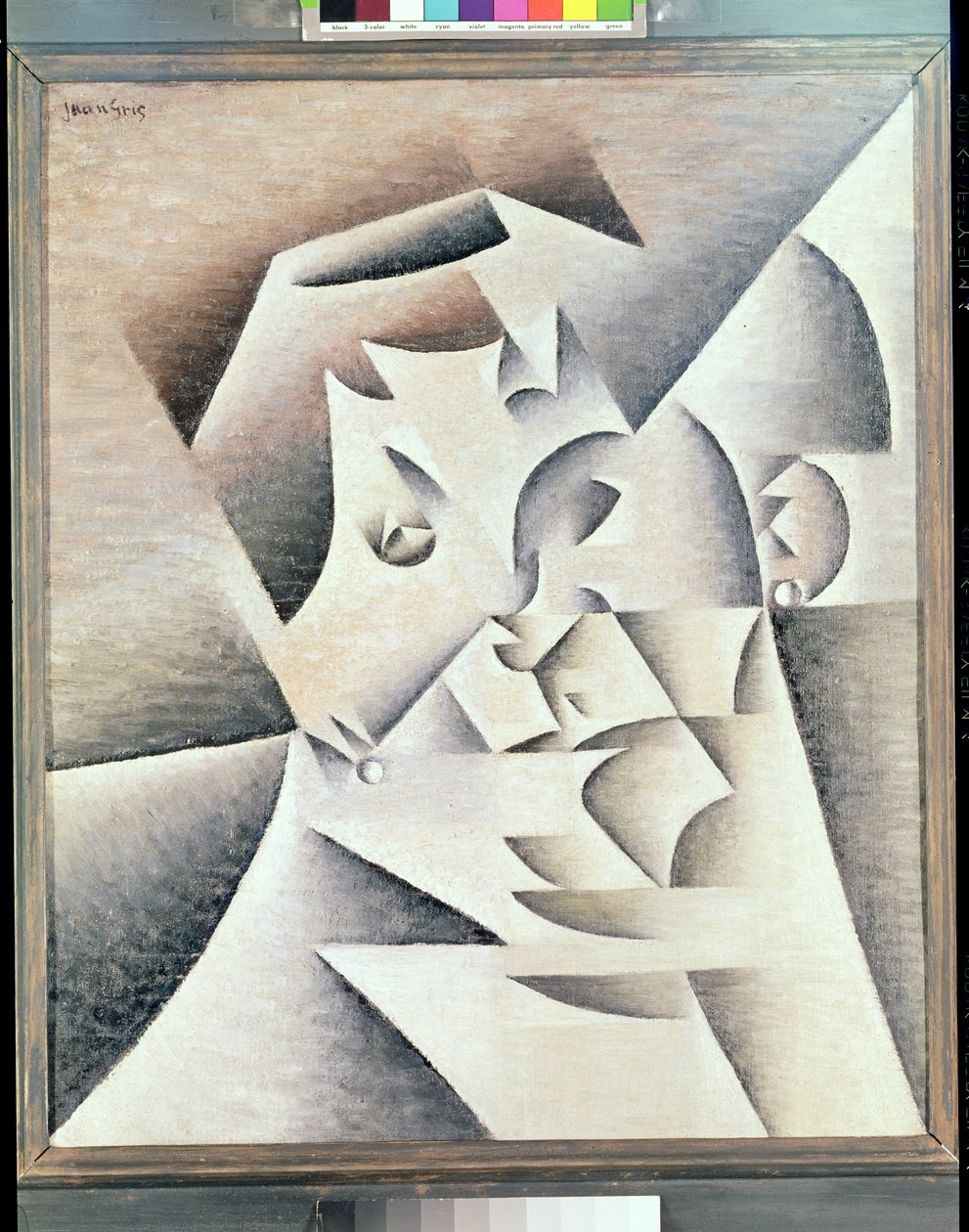 艺术家的母亲，1912年 作者 胡安·格里斯