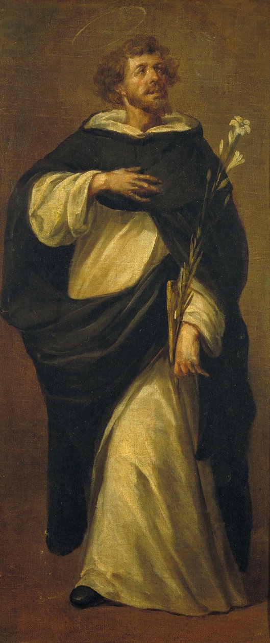 Saint DominicdeGuzmán 作者 胡安·瓦尔德斯·德里尔