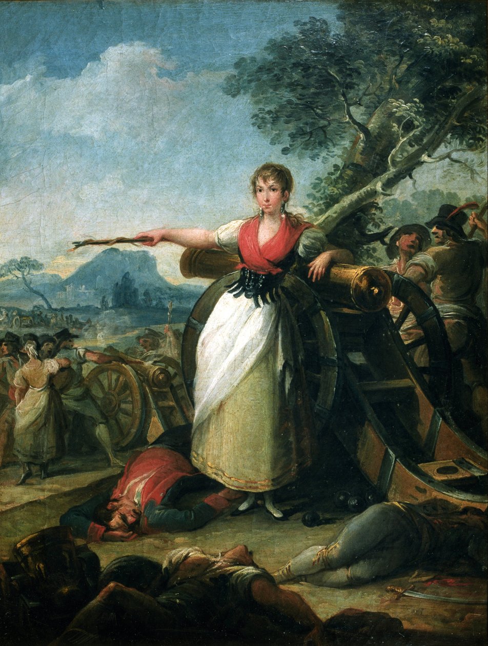 西班牙语: Agustina de Aragón Agustina de Aragón 作者 胡安·加维兹