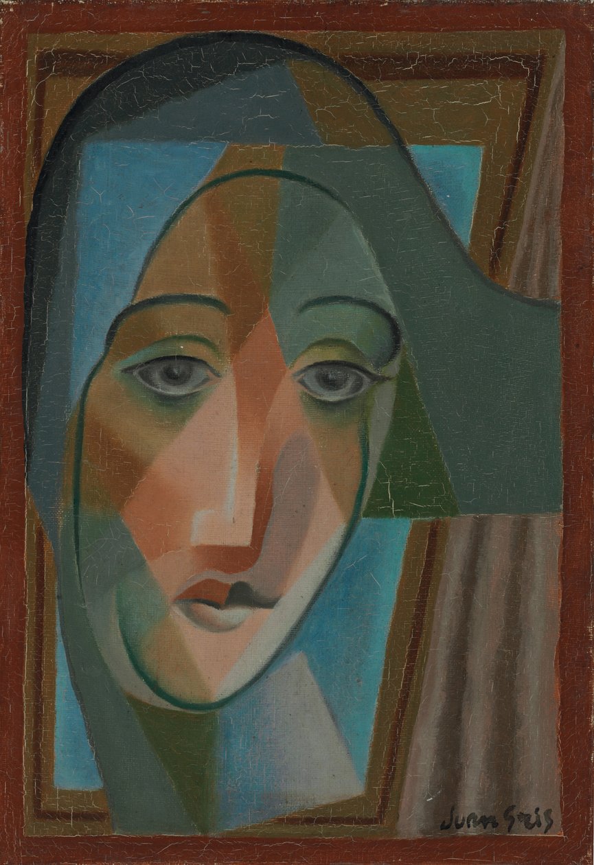 丑角团长；太特·德·阿勒金（1924年） 作者 胡安·格里斯