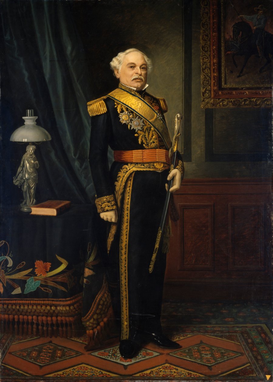 何塞-安东尼奥-帕埃斯将军，1890年。 作者 胡安·豪尔赫·佩奥利