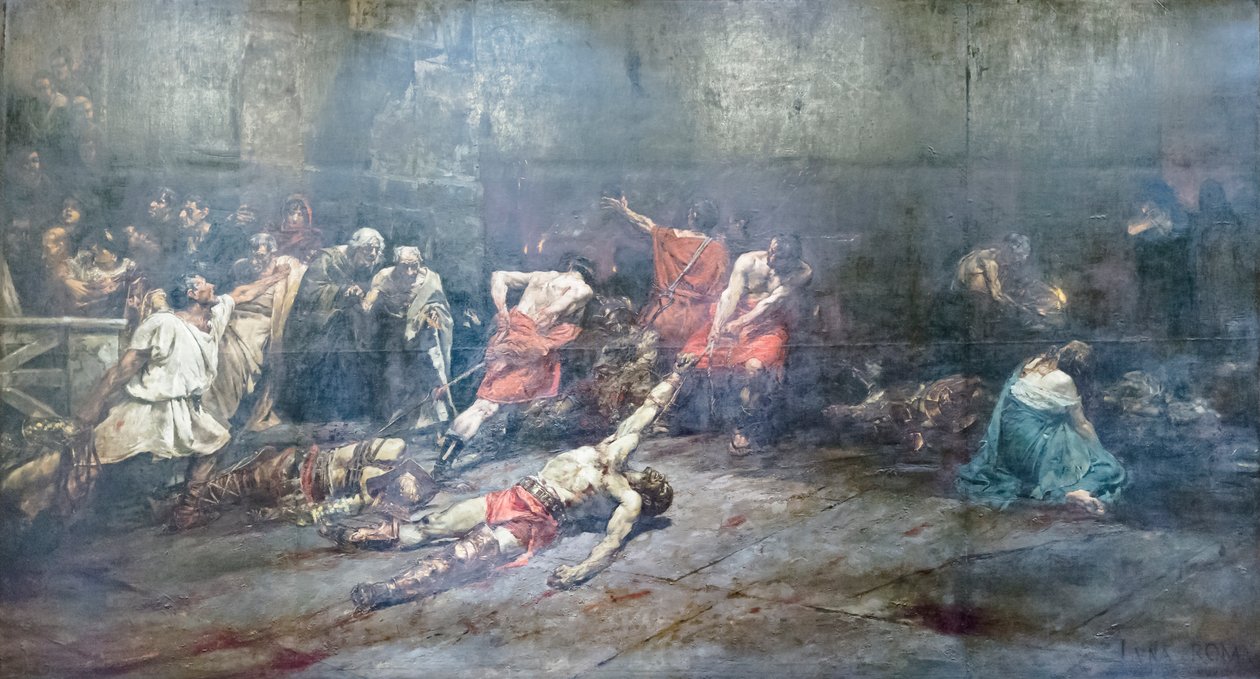Spoliarium 作者 胡安·卢纳和诺维西奥