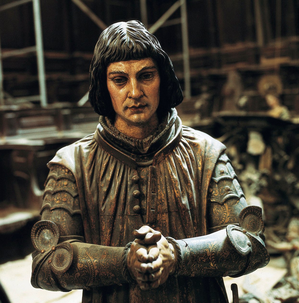 Statue of Guzman el Bueno (Alonso Perez de Guzman 作者 胡安·马丁内斯·蒙塔内斯