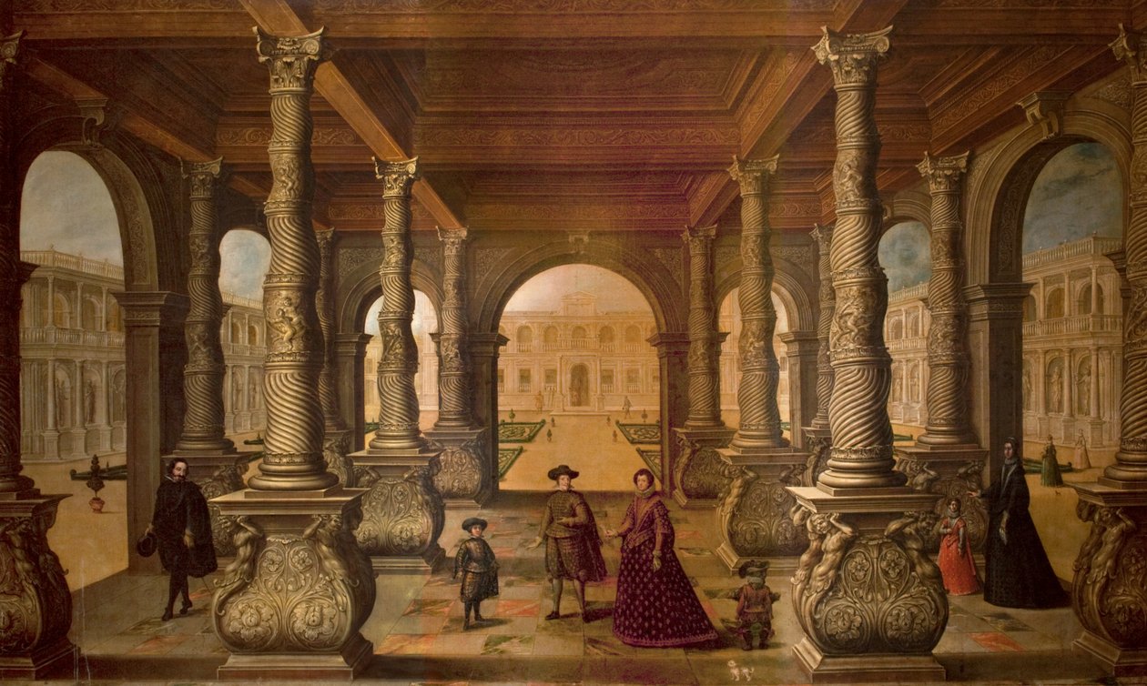 Philip IV and his Queen in a Colonnade, c.1630 (oil on canvas)   1471236   zh       chinese Successfully Translated  Original: A view of Canton Translat: A view of Canton 1453466 zh chinese Successfully Translated Original: Country Women Fishing on a Summe 作者 胡安·德拉科特