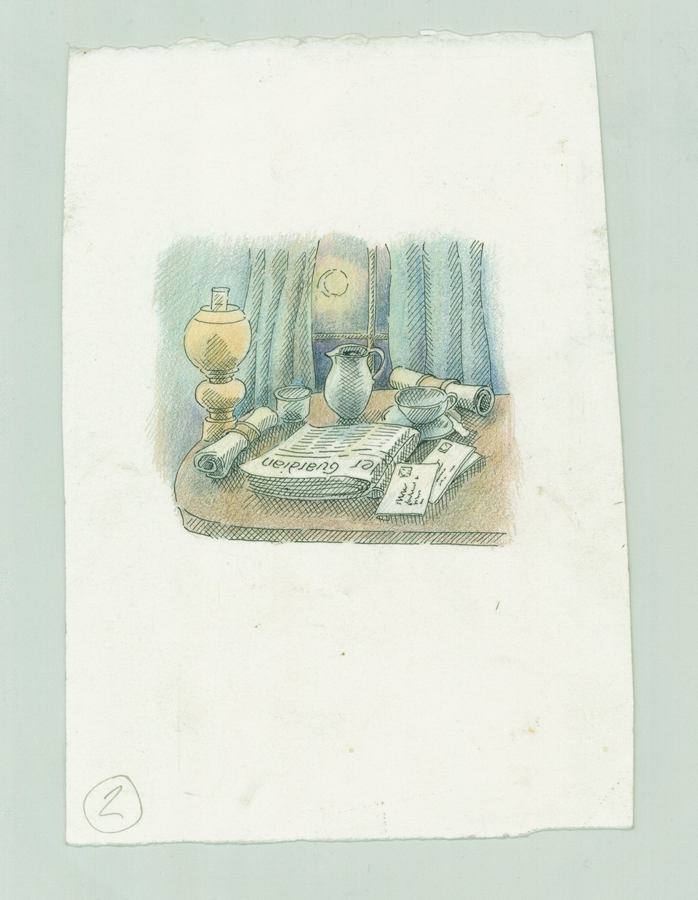 德国海军对北约克郡斯卡伯勒的轰击，1914年。 作者 朱迪思·多比