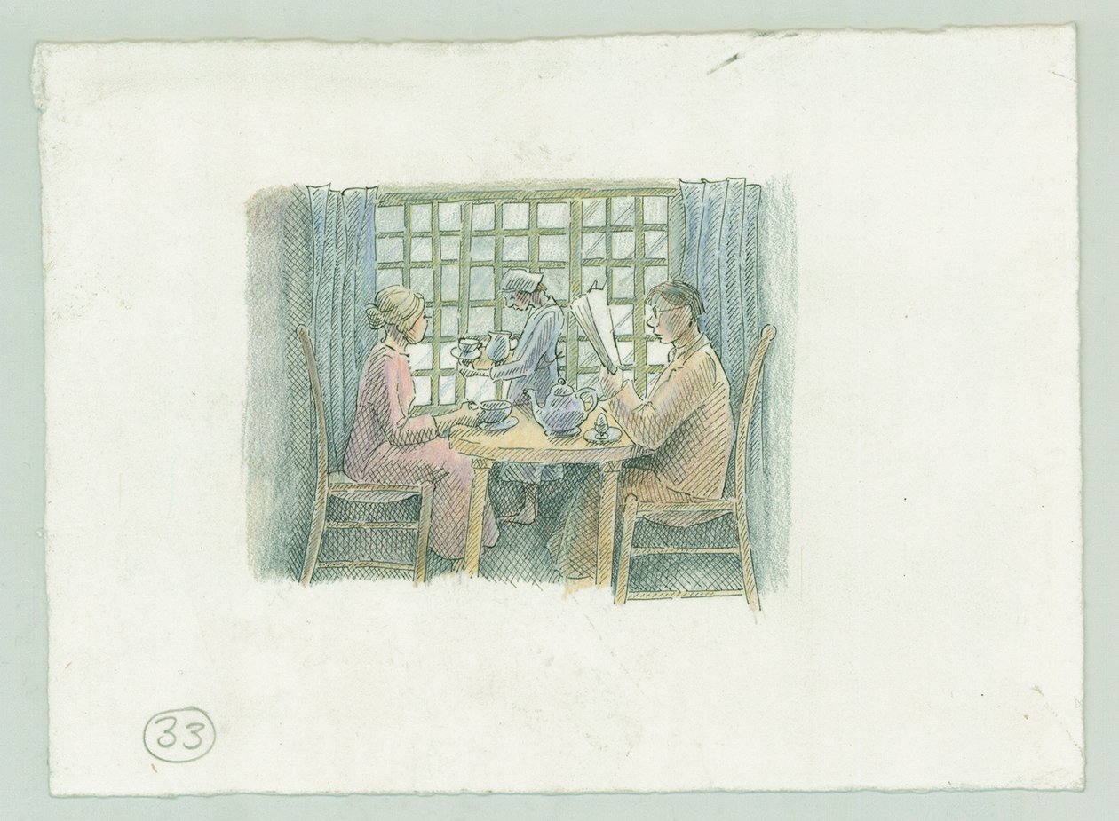 德国海军对北约克郡斯卡伯勒的轰击，1914年。 作者 朱迪思·多比