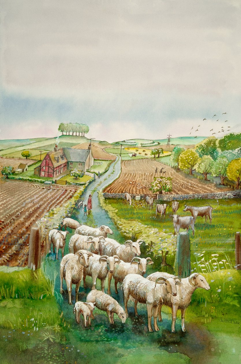 农村景观, c2010 作者 朱迪思·多比