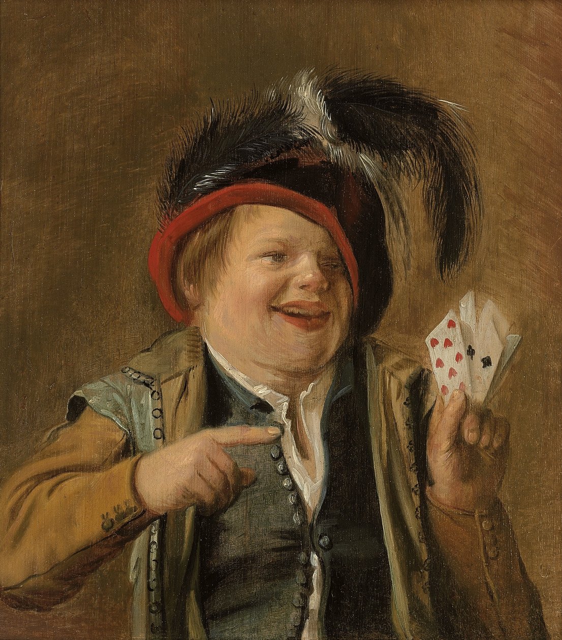 打牌机 作者 朱迪思·莱斯特（Judith Leyster）