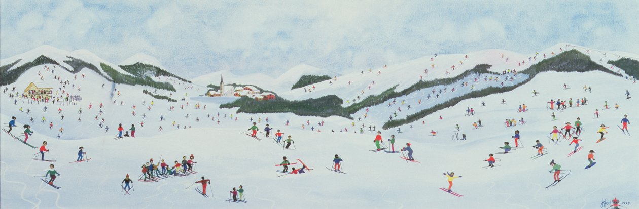 在斜坡上，1995年 作者 朱迪·乔尔