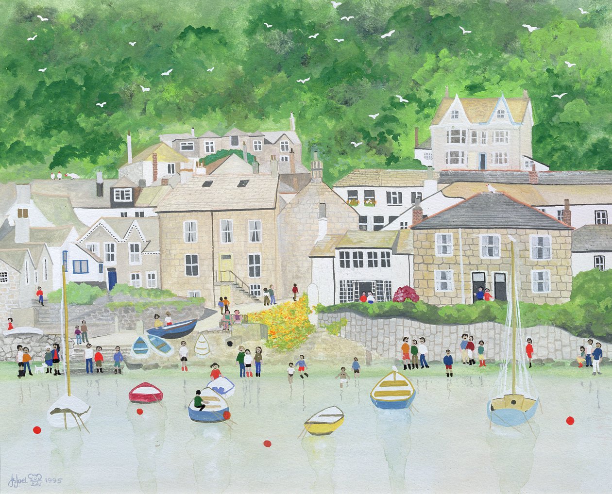 Peaceful Mousehole，1995 作者 朱迪·乔尔