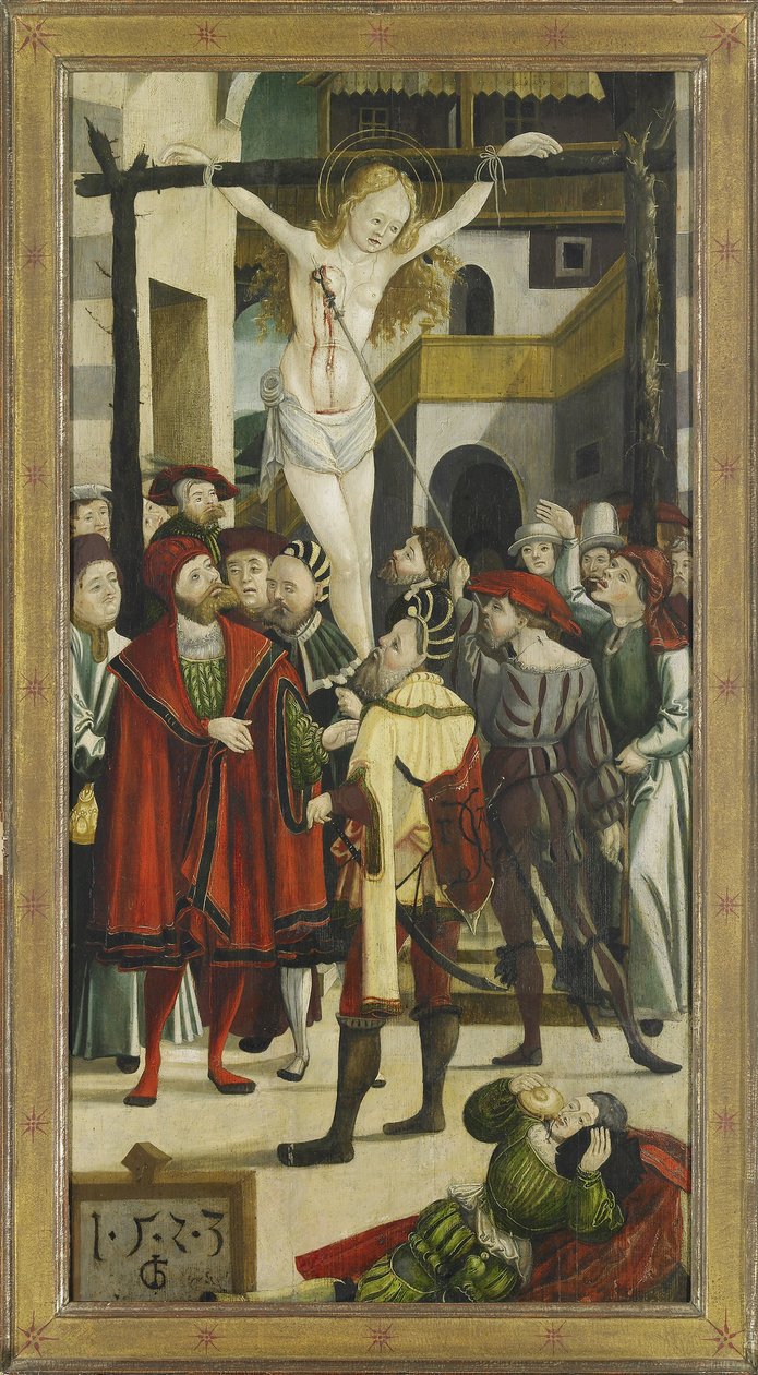 乳房切除。 1523年，圣阿加莎（Saint Agatha）祭坛前翼 作者 约格·格里莫尔德（JörgGreimold）