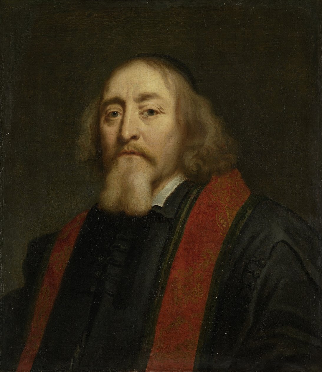 Jan Amos Comenius 1592-1670，Betveen 1650和1670的肖像 作者 于尔根烤箱