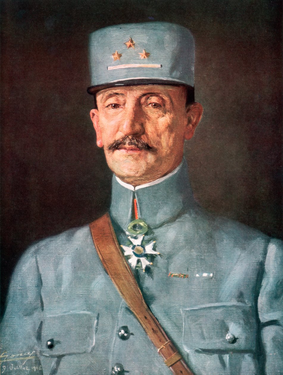 马泽尔将军，第一次世界大战期间的法国军队军官，1916年，1926年。 作者 朱丽叶