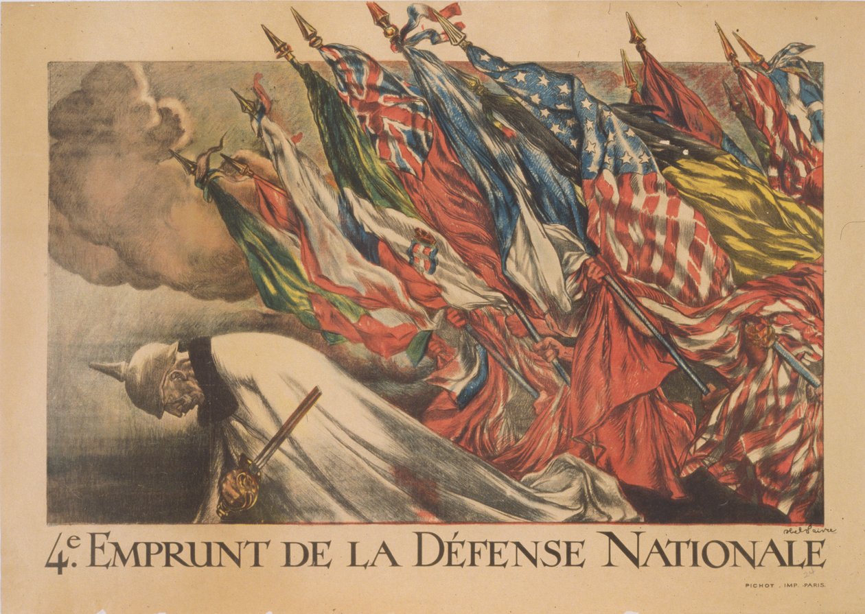 1918年第四次国防贷款（另见698974） 作者 朱尔斯·亚伯·费弗尔