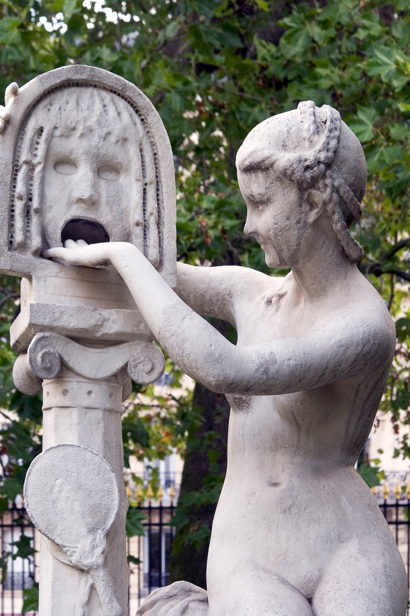 La Bocca di Verita（真理之口），1871年 作者 朱尔斯·布兰查德（Jules Blanchard）