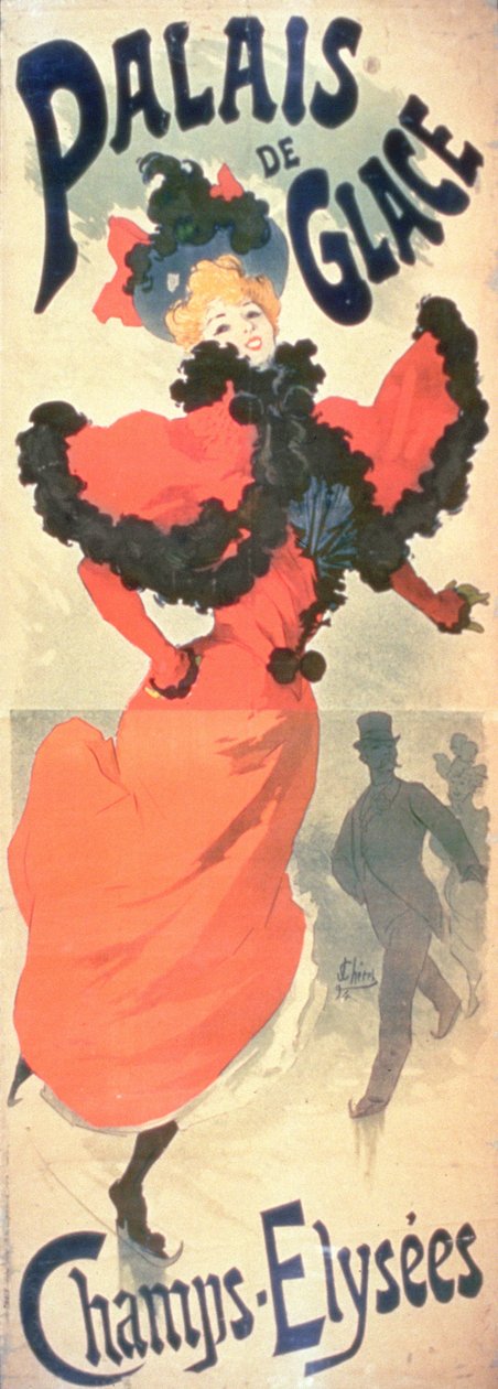冰宫，香榭丽舍大街，巴黎，1894年 作者 朱尔斯·切雷特（Jules Cheret）