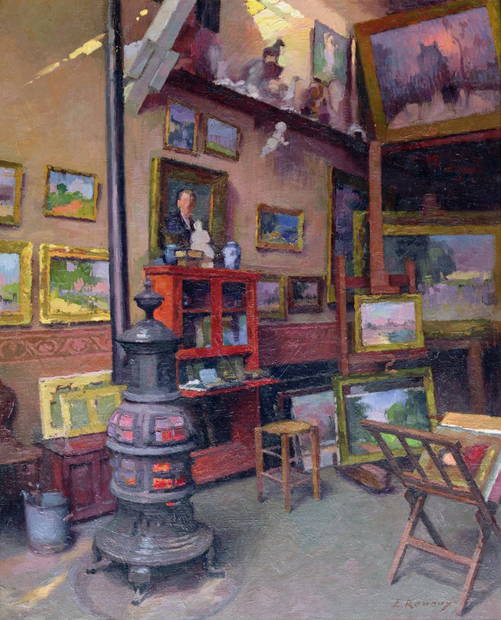 Studio 50，rue Saint-Didier 作者 朱尔斯·欧内斯特·雷诺