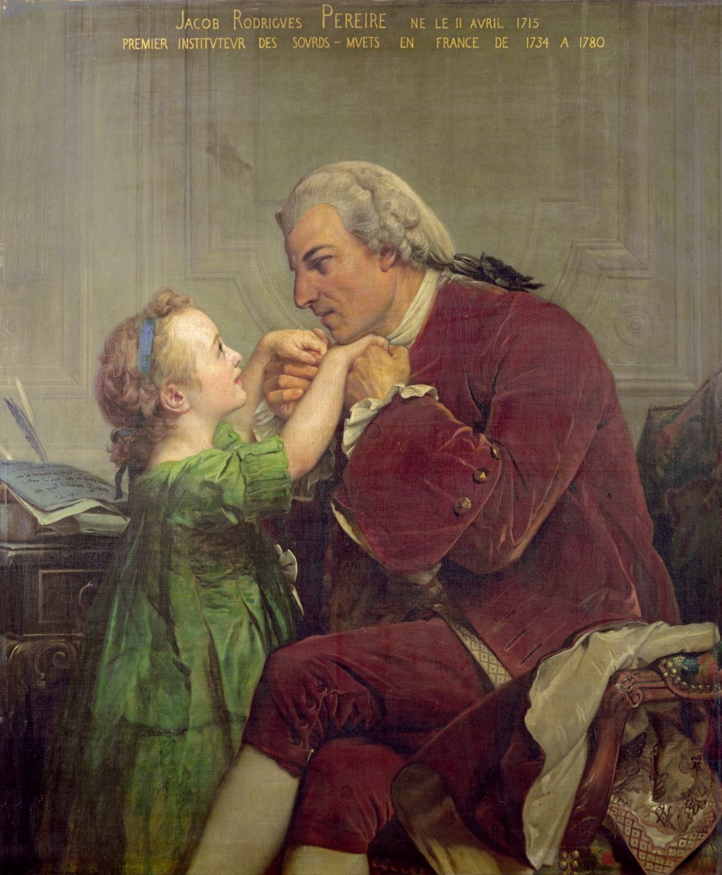 Jacob Rogrigues Pereire（1715-80）1861 作者 朱尔斯·尤金·勒内普韦