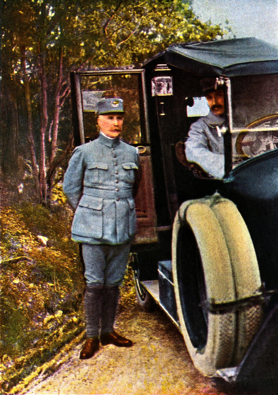菲利普佩坦将军，1916年9月（自然色） 作者 朱尔斯·格维斯·考特莱蒙