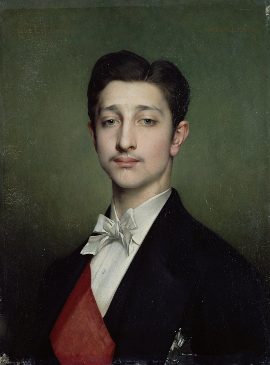 Eugene-Louis-Napoleon Bonaparte（1856-79）1874 作者 儒勒·约瑟夫·列斐伏尔