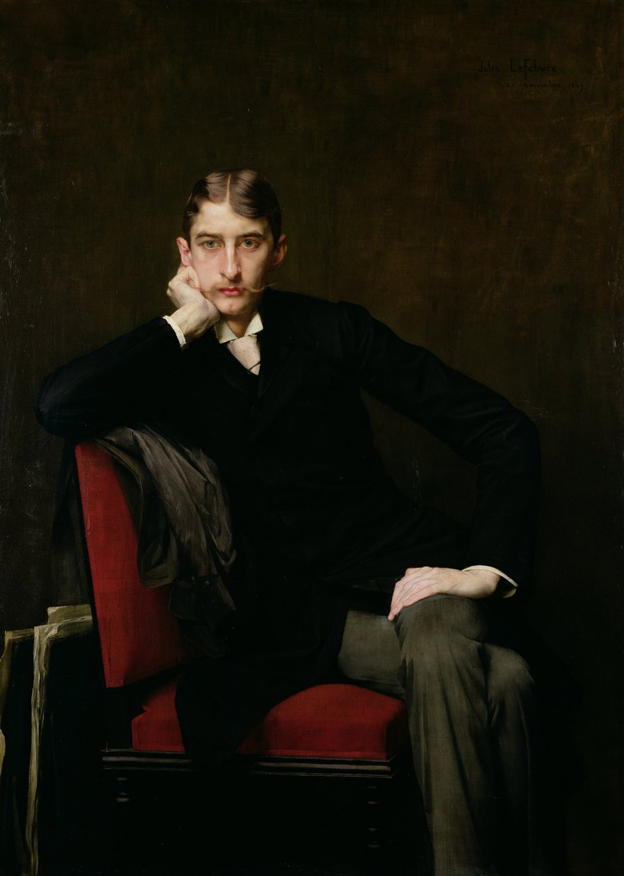 M. Fitzgerald的肖像，1889年 作者 儒勒·约瑟夫·列斐伏尔