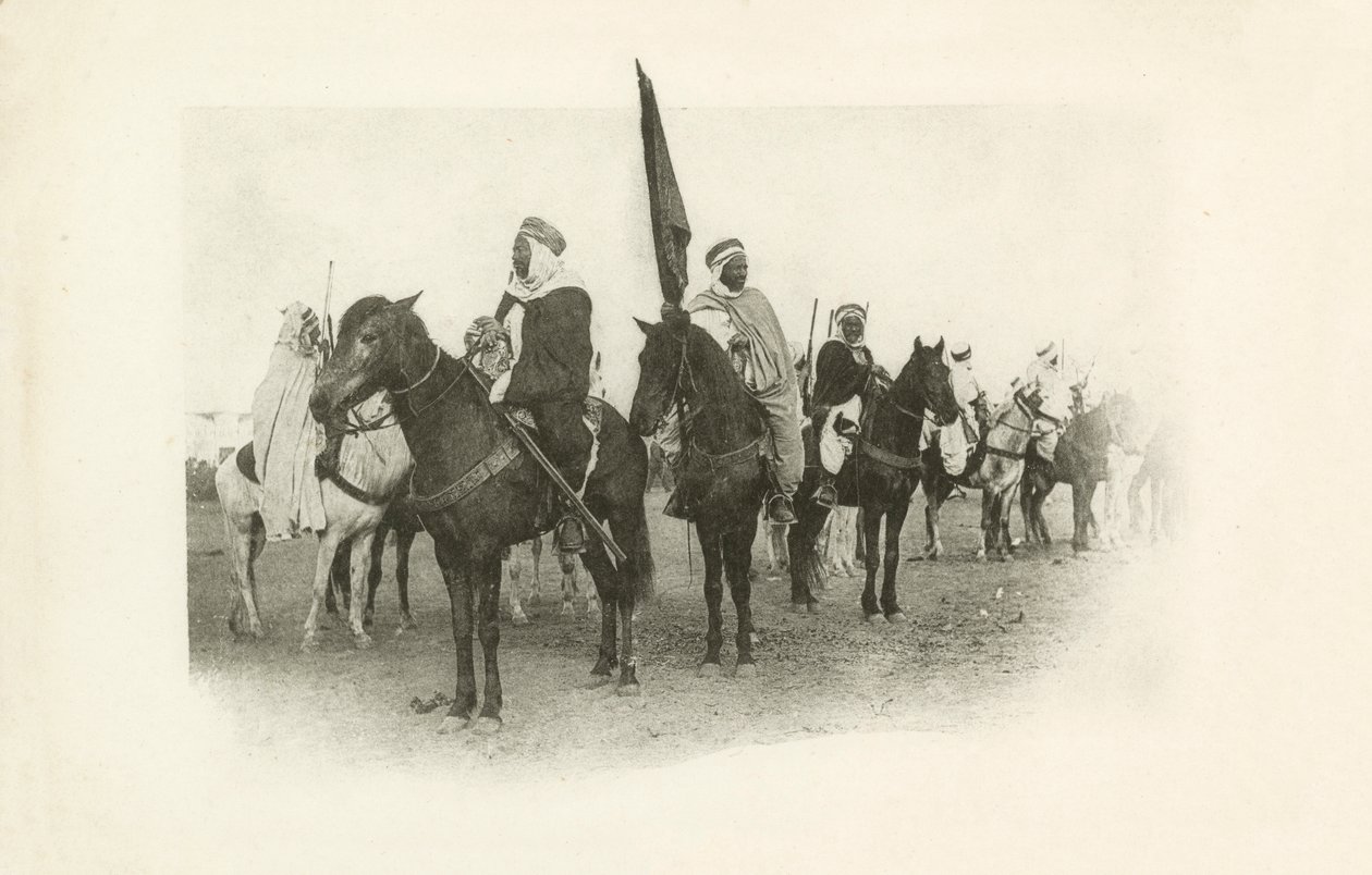 Jules Gervais-Courtellemont 对阿尔及利亚的看法之一（黑白照片） 作者 