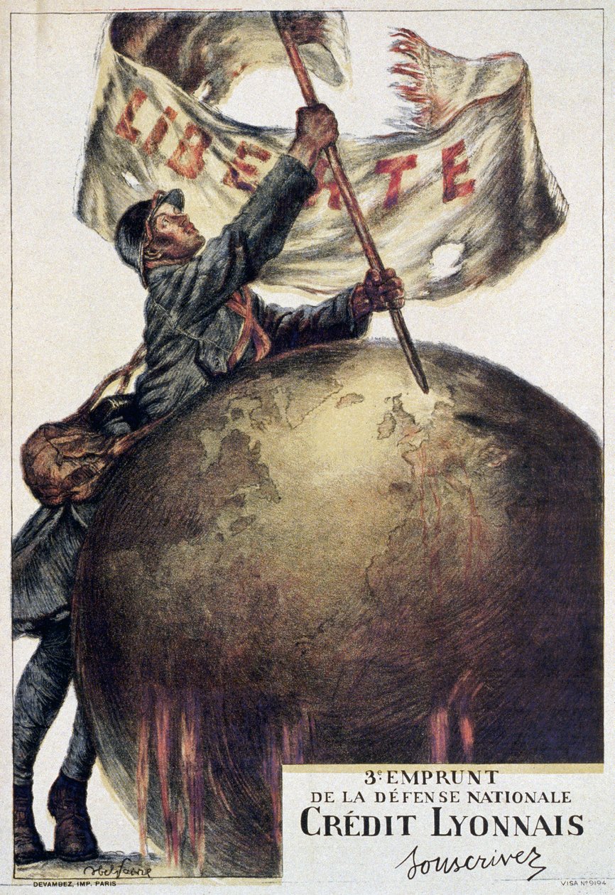 第三次国防贷款，1917年 作者 朱尔斯·亚伯·费弗尔