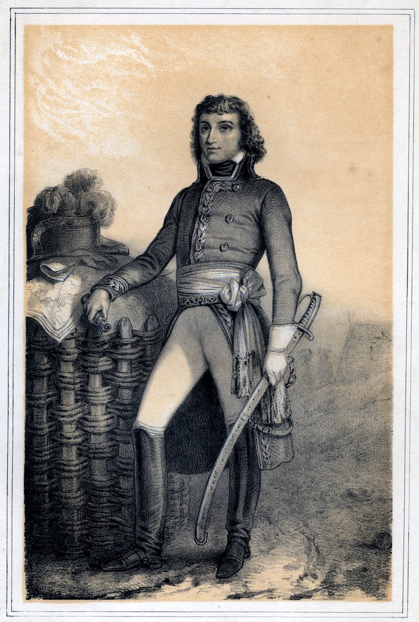 BarthélemyCatherine Joubert，法国将军，十九世纪。 作者 朱尔斯·阿尔弗雷德·文森特·里戈