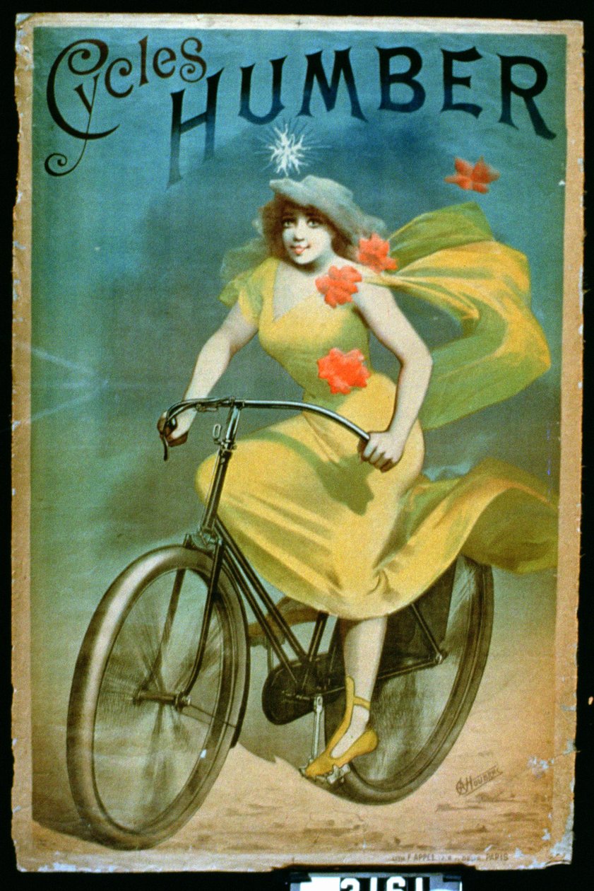 广告&39;Humber Cycles&39; 作者 朱尔斯·切雷特（Jules Cheret）