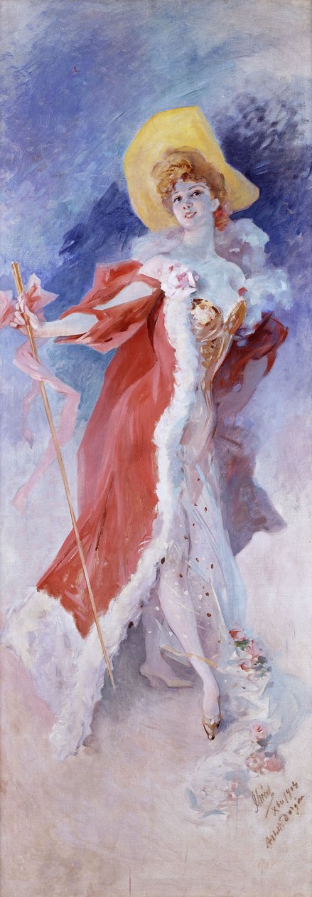 Arlette Dorgere， 作者 朱尔斯·切雷特（Jules Cheret）
