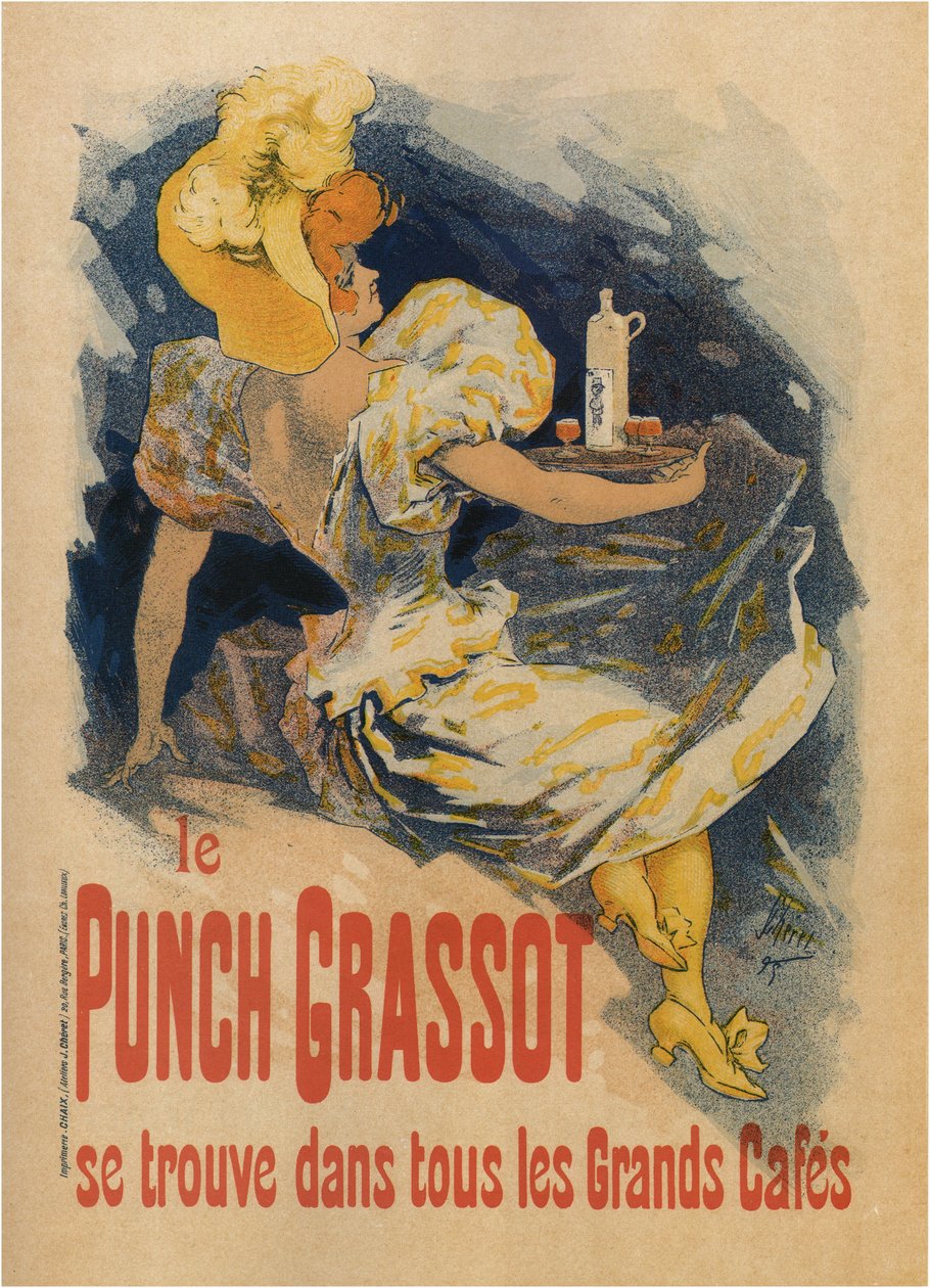 Le Punch Grassot 作者 朱尔斯·切雷特（Jules Cheret）