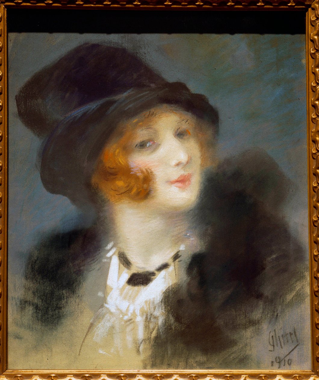 巴黎人。 Jules Cheret 的绘画（1836 - 1932） 作者 朱尔斯·切雷特（Jules Cheret）