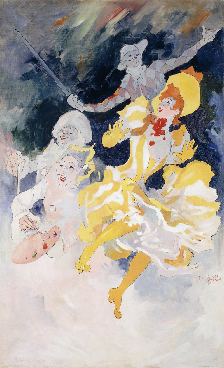 彩虹彩虹，约1894年 作者 朱尔斯·切雷特（Jules Cheret）